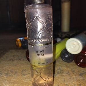 Bath & Body Works If You Musk Fragrance Mist - Clear and Gold